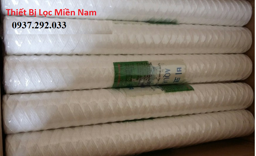 lõi lọc sợi quấn 50 micron (10inch, 20inch, 30inch, 40inch)